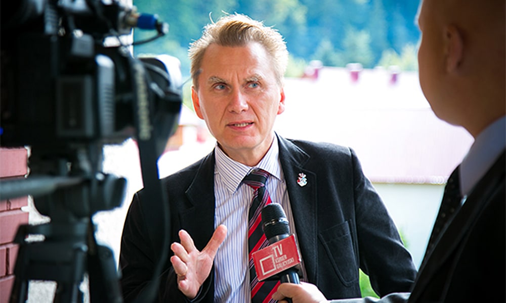 Robert Czyżewski:  Dopóki Ukraińcy bronią okolic lotniska w Doniecku, Rosja Polsce nie zagraża (wideo)