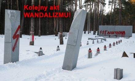 Kolejny akt wandalizmu!