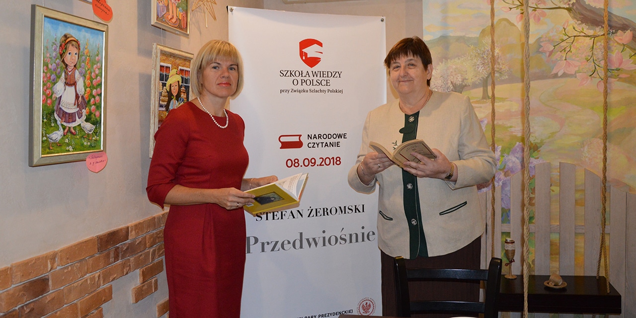 NARODOWE CZYTANIE 2018 „PO DOMOWEMU”
