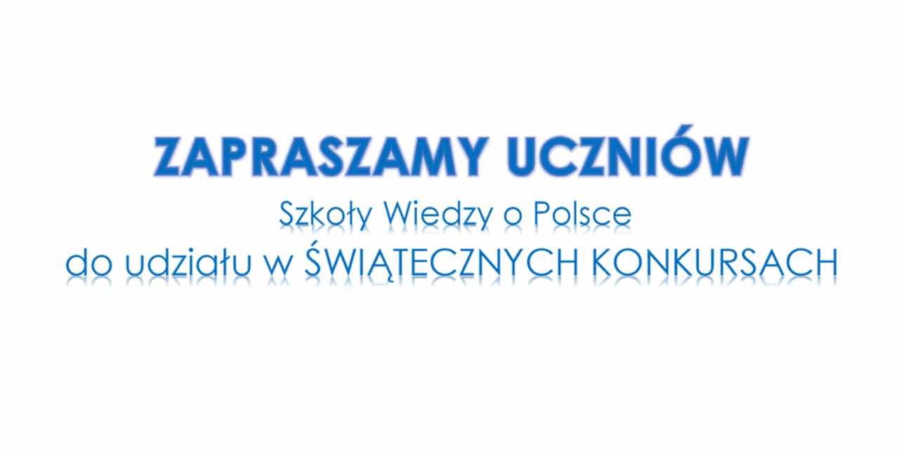 ZAPRASZAMY UCZNIÓW