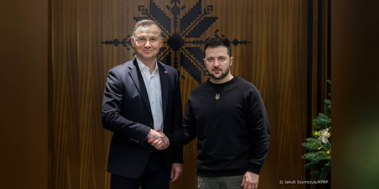 Spotkanie Andrzeja Dudy z Wołodymyrem Zełenskim