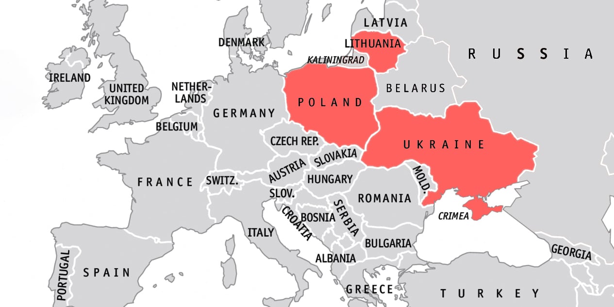 Sondaż: 80 proc. opowiada się za utworzeniem sojuszu z Polską i Litwą