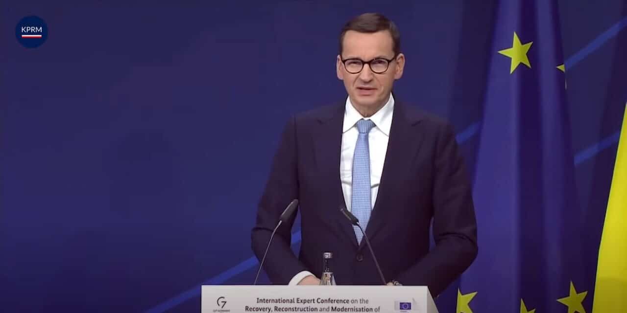 Mateusz Morawiecki: Koniec roku nie jest końcem polskiej pomocy dla Ukrainy