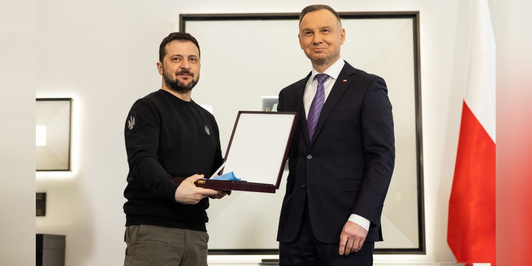 Zełenski: Nigdy w historii nie było takich bliskich stosunków polsko-ukraińskich