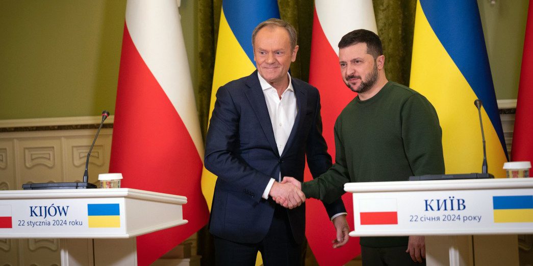 Premier Tusk w Kijowie: W Ukrainie rozstrzygają się losy wolnego świata