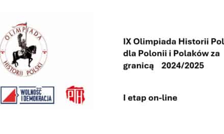 Startują Olimpiada Historii Polski i Konkurs Historii Polski dla Polonii i Polaków za granicą