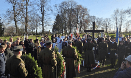 Mościska. Pogrzeb bohaterów września 1939 r. Polska oddaje cześć obrońcom Lwowa