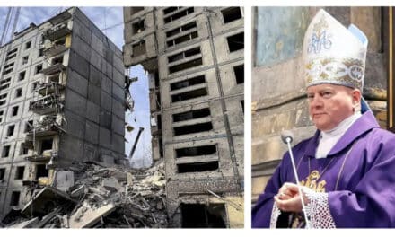 Biskup z Zaporoża ostrzega: Wróg, który dziś niszczy Ukrainę, jutro może uderzyć w Polskę