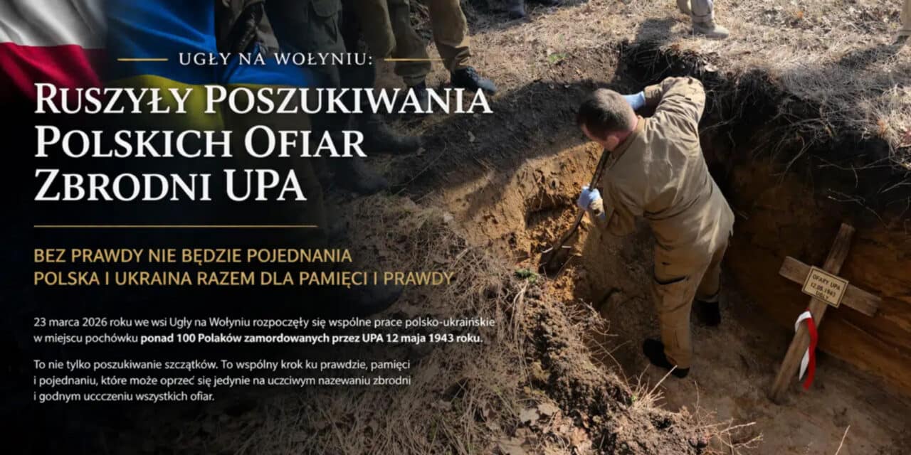 Wołyń: w Ugłach ruszyły poszukiwania ofiar UPA. Bez prawdy nie będzie pojednania